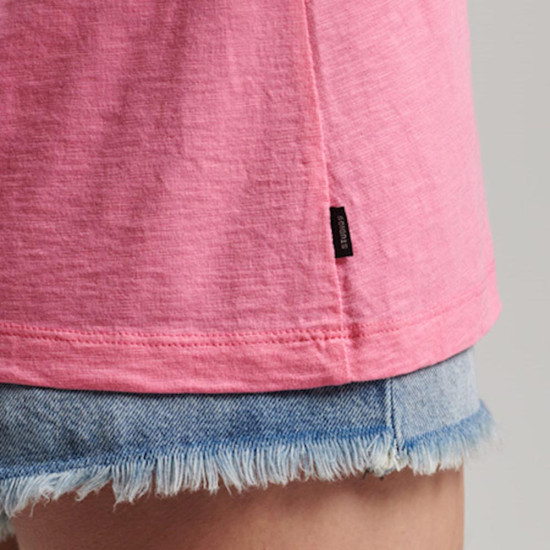 Superdry Γυναικεία κοντομάνικη μπλούζα Studios Pocket Tee